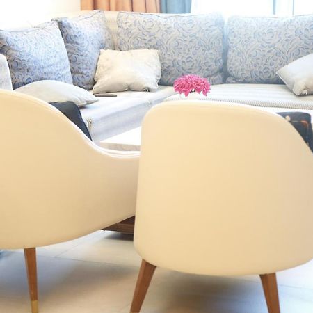 Waterfront Hotel Apartment Lusail Ngoại thất bức ảnh The interior of a suite at the hotel