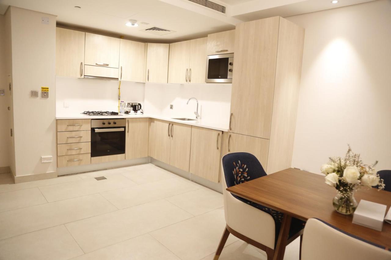 Waterfront Hotel Apartment Lusail Ngoại thất bức ảnh A kitchen in a serviced apartment in London